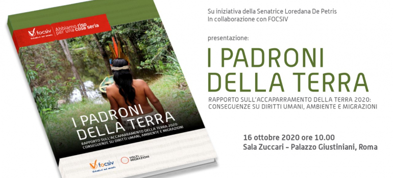 I padroni della Terra 2020, presentata la terza edizione alla Sala Zuccari del Senato della Repubblica